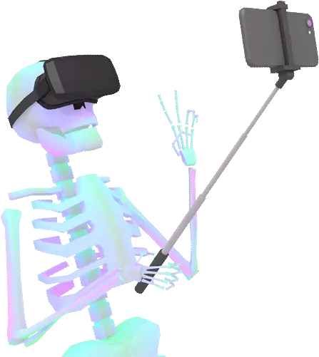  Jjjjjohn Skull Wallpaper Halloween Memes Giphy Virtual Reality Gif Transparent Png Spooky Boy Icon