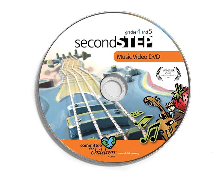  Second Step Music Video Dvd For Grades 4 And 5 Second Step Png Dvd Png