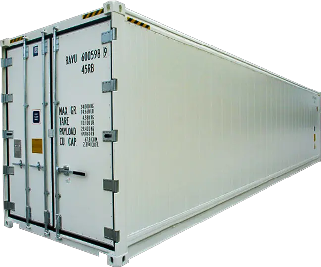  40ft High Cube Refrigerated Container Machine Png Cube Transparent Background