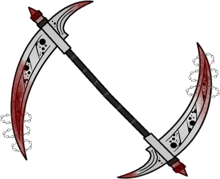  Bloodyknife Blood Bloody Bloodyweapon Weapon Scythe Blo Sword Png Bloody Knife Png