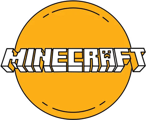  Game Gaming Logo Minecaft Orange Icon Circle Png Gaming Logos