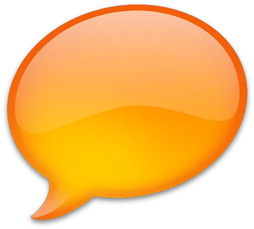  Bubble Icon Png 79987 Free Icons Library Orange Thought Bubble Clipart Message Bubble Icon