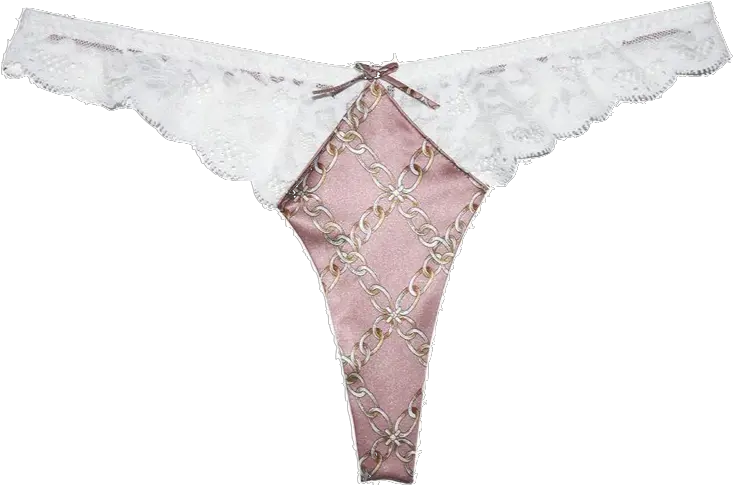  Crochet Lace Cheeky Panties Png Thong Png