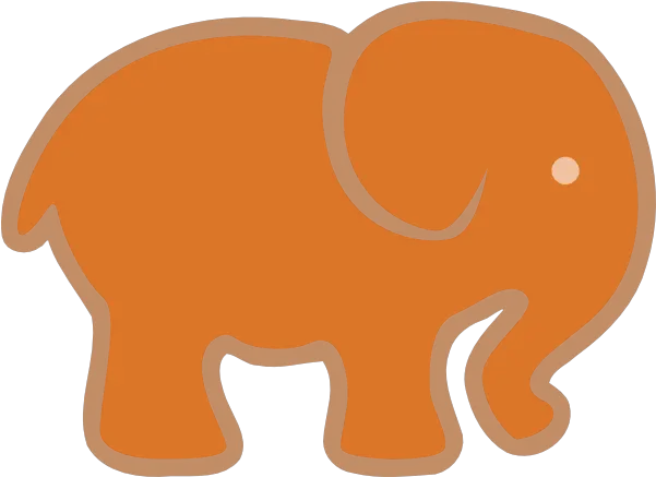  Orange Elephant Clip Art Vector Clip Art Indian Elephant Png Elephant Clipart Transparent