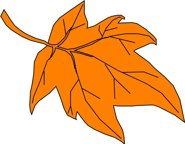  Set 404 Orange Fall Leaf Png Wsource Fall Leaves Clip Art Autumn Leaf Png