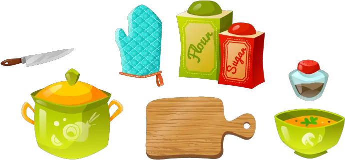  Kitchen Utensils Cooking Items Png Clipart Pngimagespics Kitchen Items Png Cooking Icon Vector