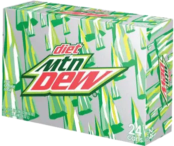  Diet Mountain Dew Can 12 Oz 24 Pk Diet Mountain Dew Png Diet Mountain Dew Logo