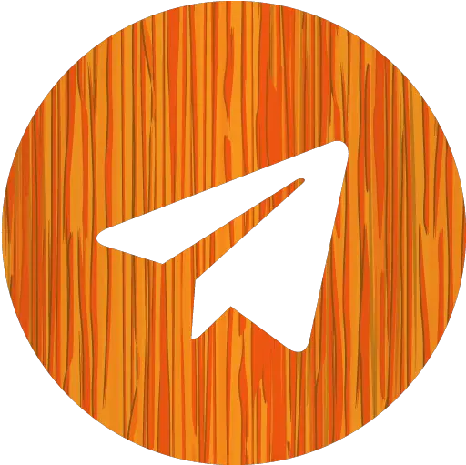  Sketchy Orange Telegram 3 Icon Free Sketchy Orange Social Png Telegram Icon