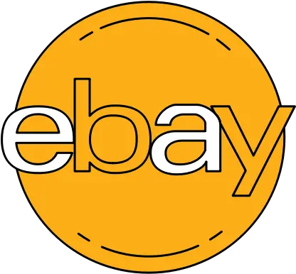  Cart Ebay Ecommerce Logo Orange Smiley Png Ebay Logos