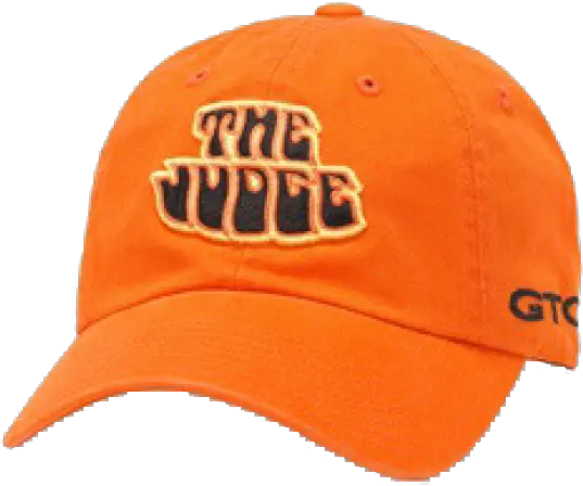  The Judge Pontiac Gto Hat Orange Gto Judge Hat Png Russian Hat Png