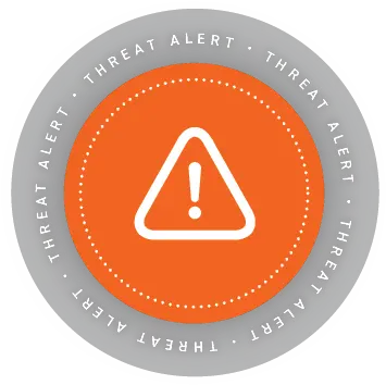  Cybereason Nocturnus Team Threat Research And Intelligence Dot Png Orange And Black Warning Icon