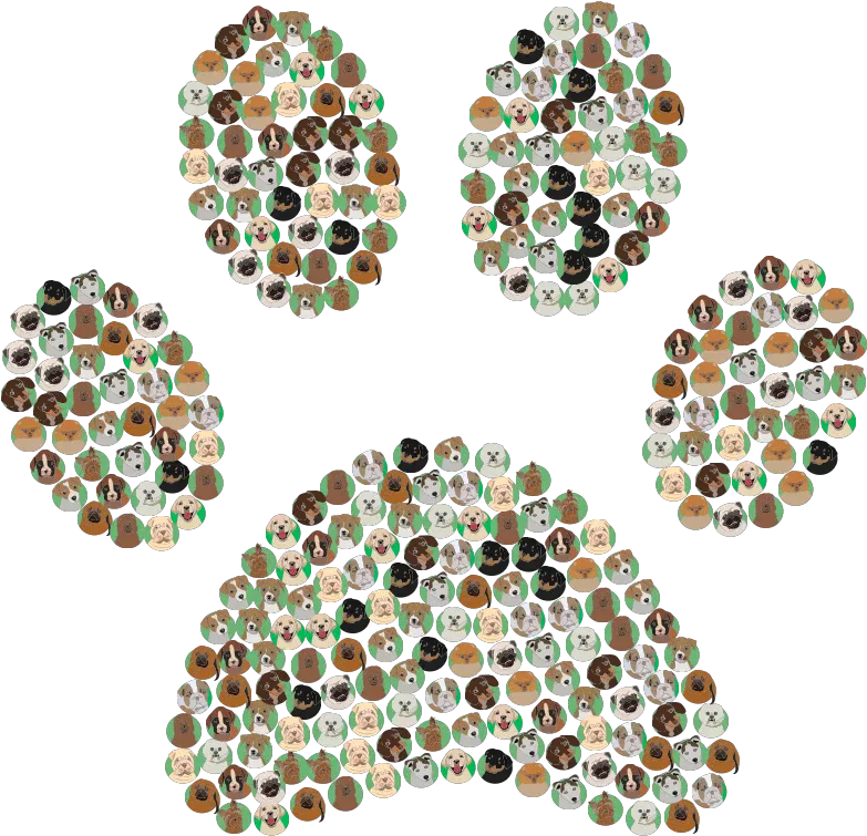  Openclipart Clipping Culture Paw Transparent Background Dog Icon Png Paw Print Icon Border