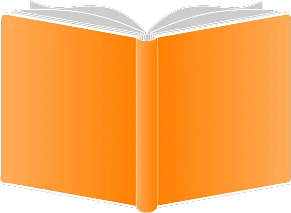  Download Open Book Cover Png Image With No Background Orange Open Book Clipart Open Book Transparent Background