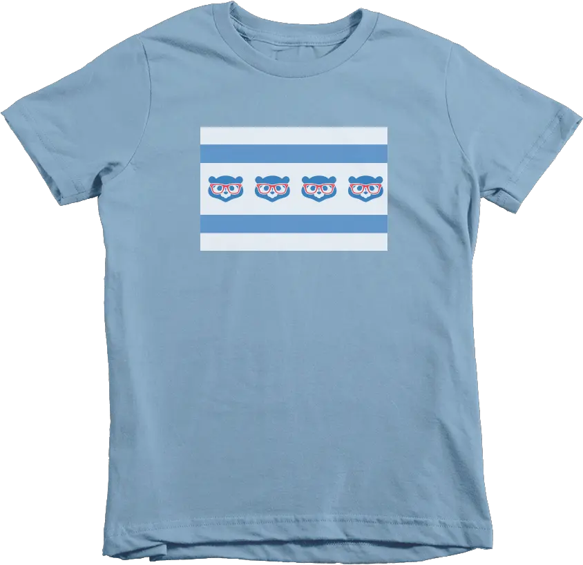  Kids Chicago Cubs Flag I M Gonna Show You How Great I Am T Hugs Not Drugs Shirt Png Chicago Flag Png