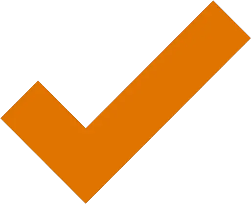  Orange Check Mark Icon Red Tick Png Phone With Check Mark Icon