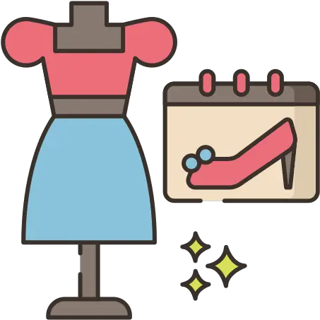  Fashion Week Free Time And Date Icons New Skills Cartoon Png So Couture Icon Dress