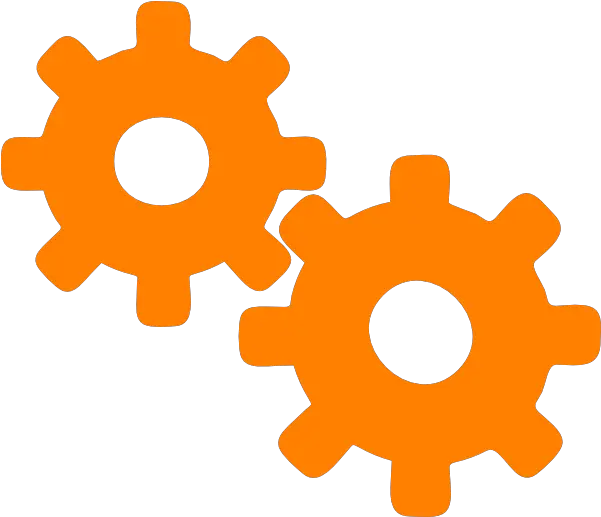  Download Clipart Free Gear Icon Gear Clipart Orange Png Gear Clipart Png