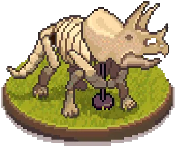  Triceratops Skeleton Harvest Town Wiki Fandom Fictional Character Png Triceratops Icon