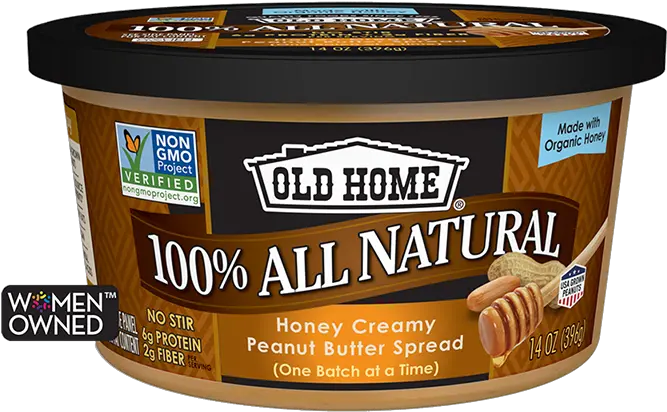  All Natural Peanut Butter Old Home Foods Grated Parmesan Png Peanut Butter Png