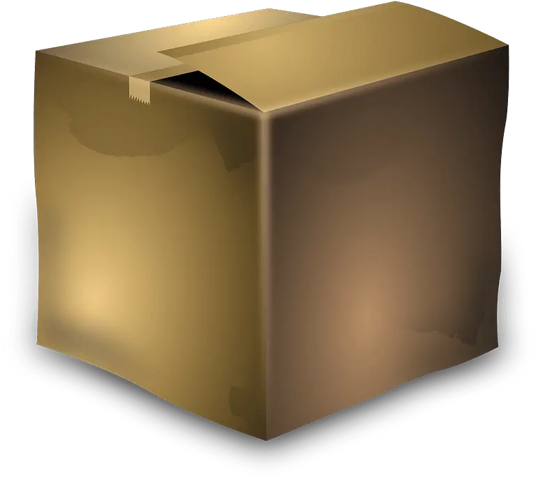  Cardboard Box Clipart Old Cardboard Box Png Cardboard Box Transparent