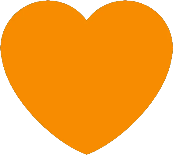  Free Orange Heart Transparent Download Clip Art Orange Heart Png Discord Transparent Background