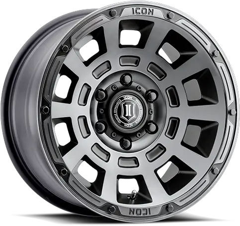  Icon Alloy Thrust Smoke Satin Black Tint 2817855557ssbt Png Icon Compression Wheels