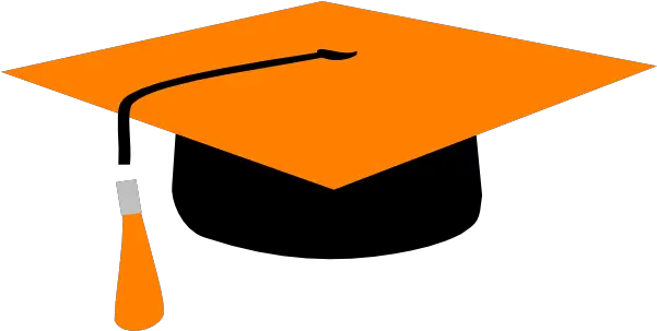  Orange Mortarboard Clip Art Vector Clip Art Orange Graduation Cap Clipart Png Graduation Clipart Png