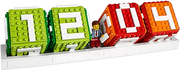  Lego Iconic Brick Calendar 40172 Lego 40172 Png Lego Blocks Png