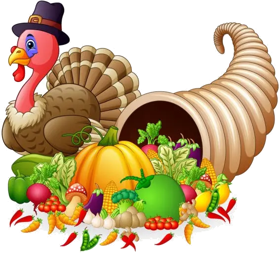  Cornucopia Thanksgiving Horn Of Plenty Cornucopia Turkey Clip Art Png Cornucopia Png