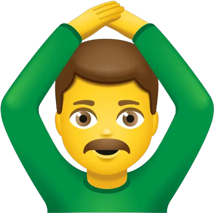  Man Gesturing Ok Icon Happy Png Ok Emoji Png