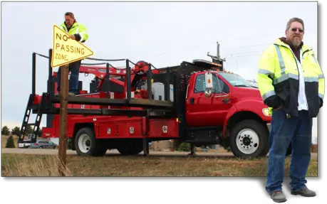  Maintainer Sign Trucks Improve Highway Maintenance Car Png Highway Sign Png