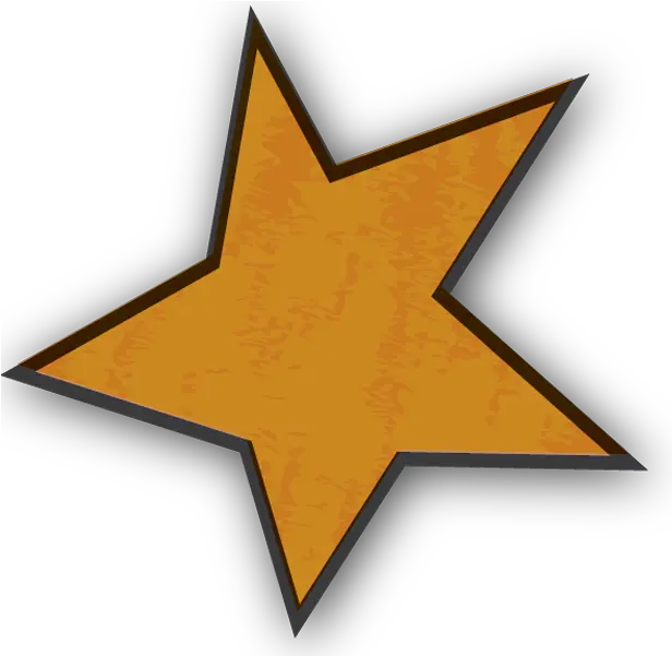  Full Size Png Image Illustration Orange Star Png