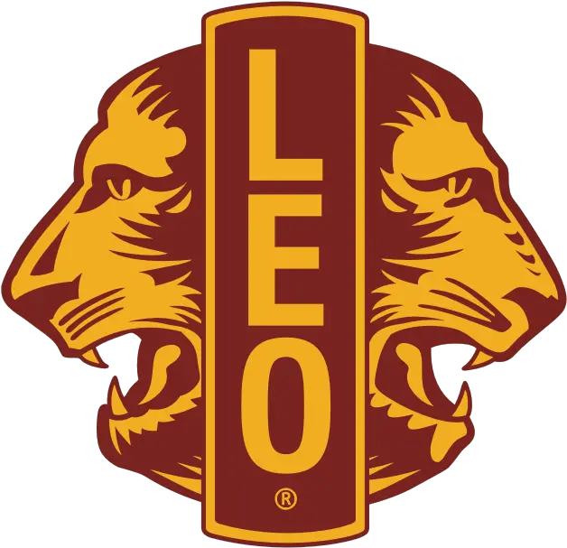  Logo Leo Clubs Vector Leo Clubs Png Orange Lion Logo