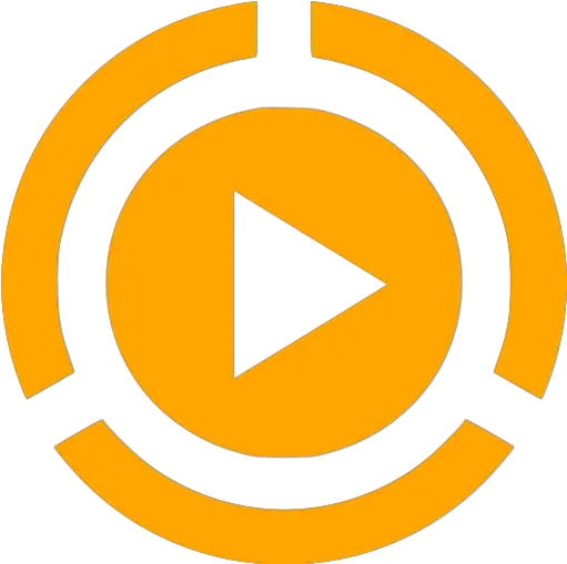  Orange Video Play 2 Icon Free Orange Video Icons Play Icon Pink Png Video Icons Png