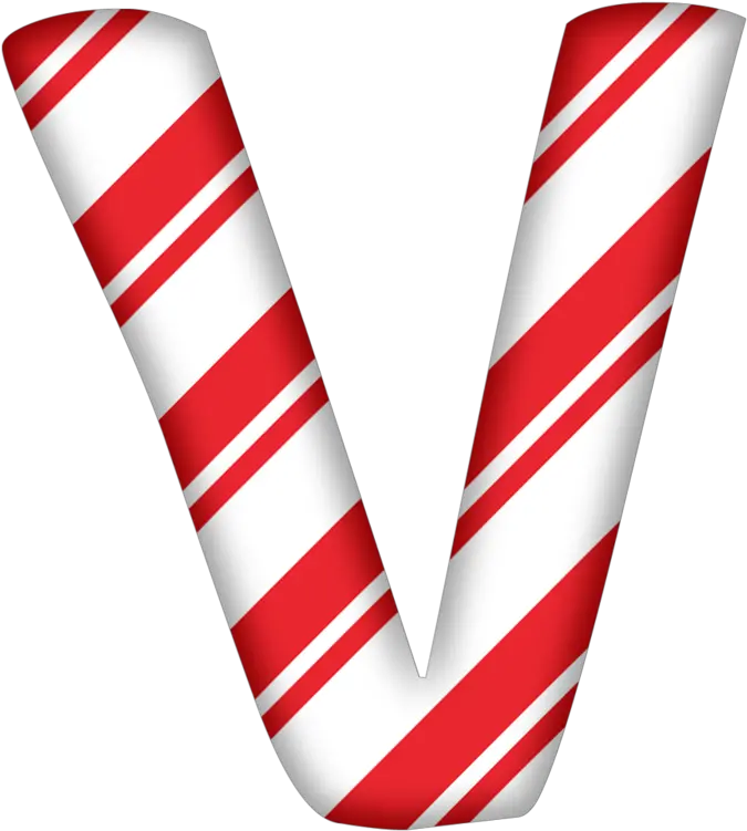  Letter V Letters And Numbers Candy Cane Yandex Candy Cane Letter Alphabet Santa Claus Christmas Letter I Png Clipart Candy Cane Png