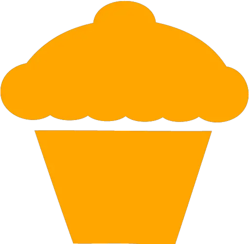  Orange Cupcake 6 Icon Free Orange Food Icons Pink Cupcake Icon Png Cupcake Icon Png