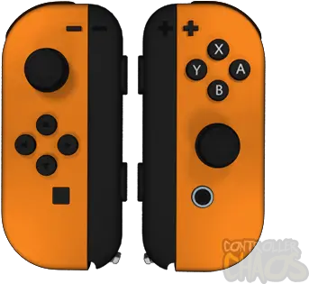  Retro Orange Nintendo Switch Orange Controller Png Switch Controller Png