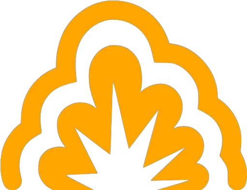  Orange Smoke Explosion Icon Free Orange Explosion Icons Explosion Icon Gray Png Explosion Gif Png