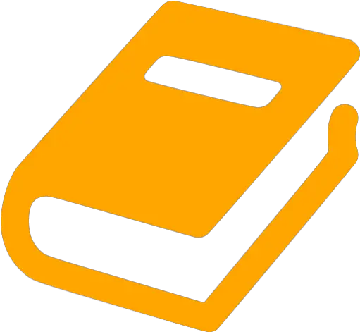  Orange Book Icon Free Orange Book Icons Black Book Icon Png Books Icon Png