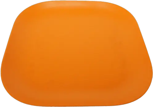  Bamboo Fiber Square Plate Furniture Png Orange Png