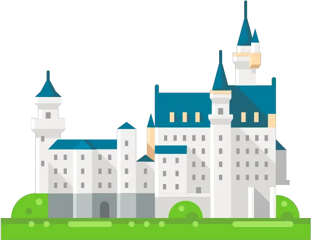  Online German Lessons With Skype Course Castelo De Neuschwanstein Desenho Png Skype Online Icon