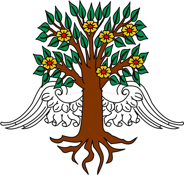  Free Photo Tree Roots Wings Max Pixel Tree Heraldry Png Tree With Roots Png