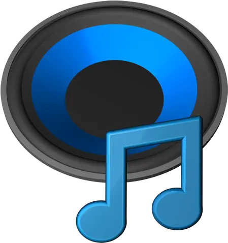  Blue Grey Horn Theme Music Icon Png Download Free Vectorpsd Output Device My Music Icon