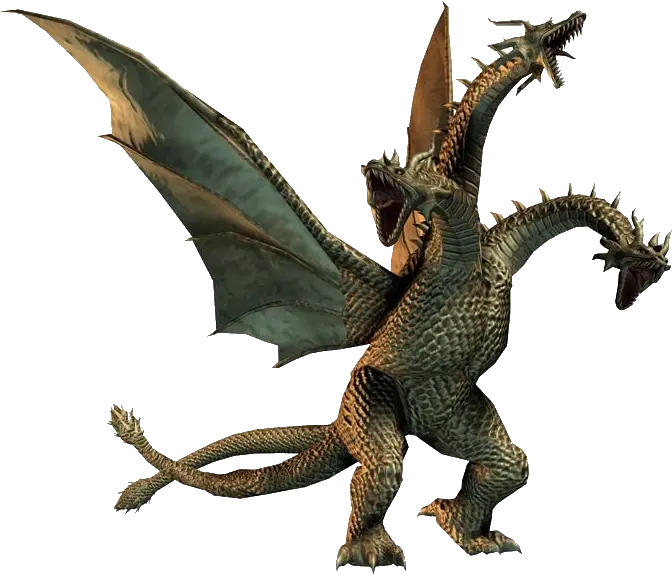  King Ghidorah Godzilla Game Png Image Godzilla Unleashed King Ghidorah King Ghidorah Png