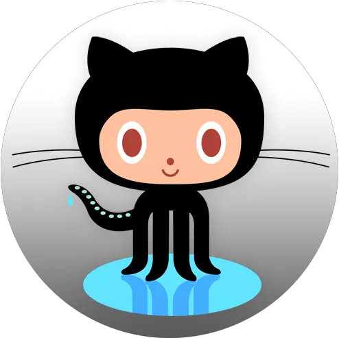  New Fluid Icon The Github Blog Github Octocat Png Git Hub Icon