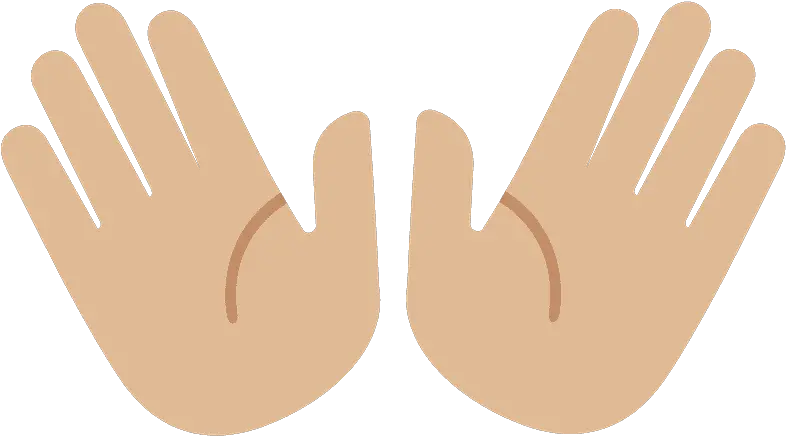  Open Hands Emoji Clipart Open Hands Emoji Png Open Hands Png