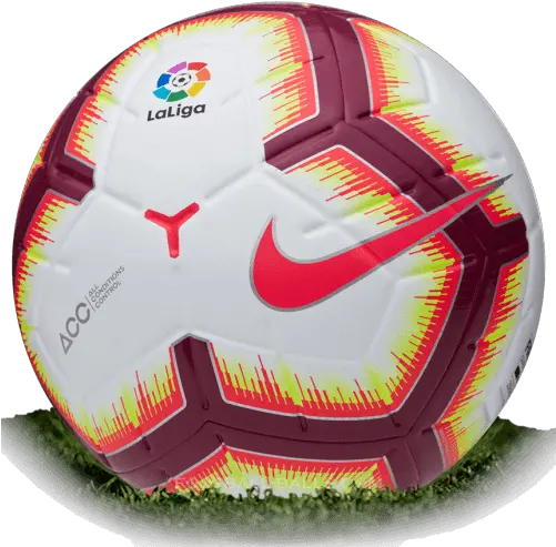  Nike Merlin Is Official Match Ball Of Nike Merlin La Liga Png Football Ball Png