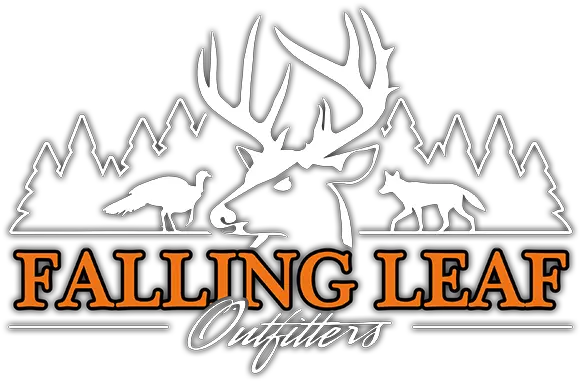  Falling Leaf Outfitters Language Png Deer Hunting Logo