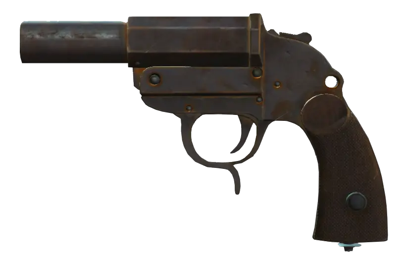  Flare Gun Fallout 4 Wiki Trigger Png Revolver Png