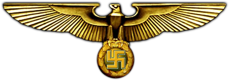  Heraldry Of The Third Reich Golden Nazi Eagle Png Nazi Eagle Png